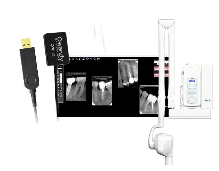 QuickVision3D con el sensor dental ONE y Owandy RX DC