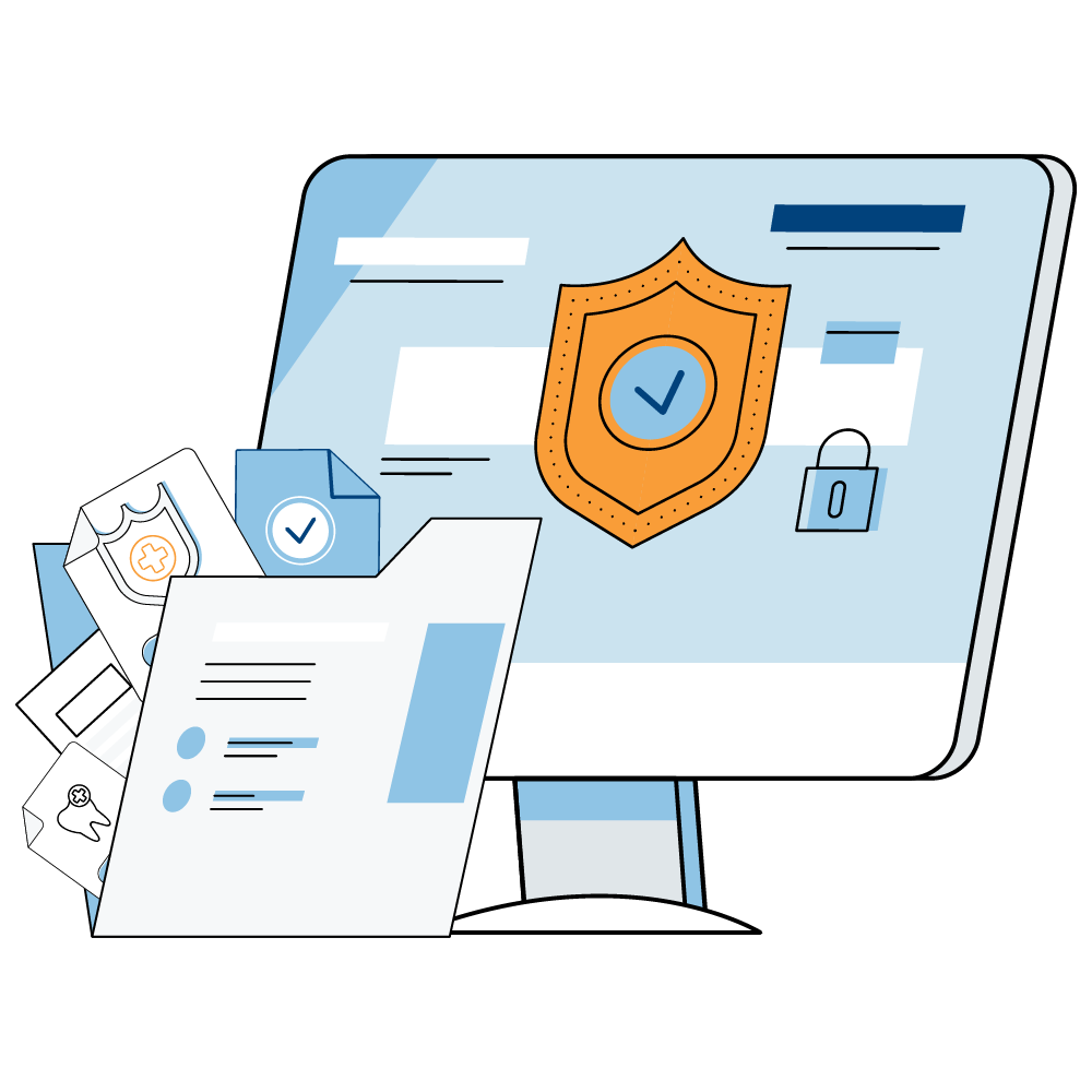 Copia de seguridad consulta dental — dependencia de la informática